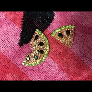 Pink & Green Watermelon Pins